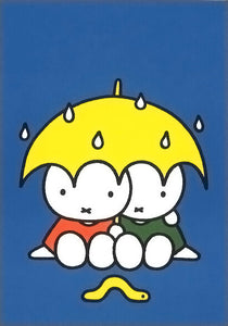 Miffy & A Rainy Day Well Spent Postcard *NEW!