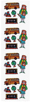 Mini Teacher Prismatic Stickers by Hambly *NEW!