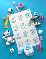 Minty Fresh EverythingSmells Scratch & Sniff Dental Stickers