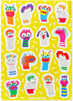 Sock Puppet Stickers *NEW!