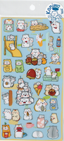 Hamster Playdate Stickers by Nekoni