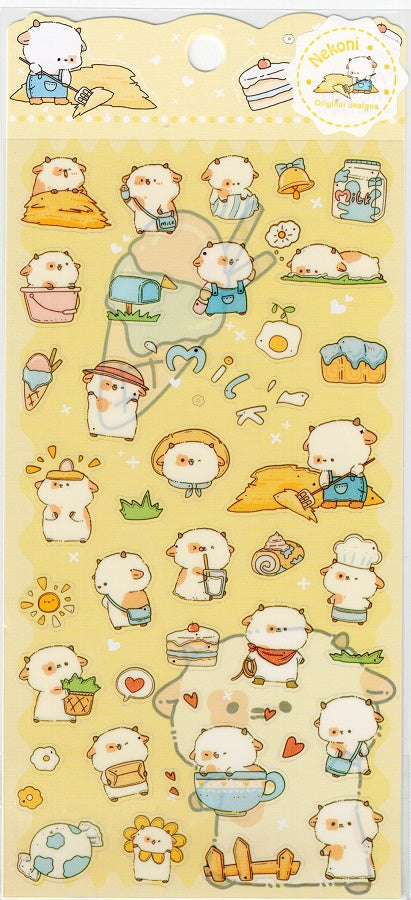 Baby Bull's Best Day Stickers by Nekoni