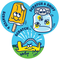 80's Summer EverythingSmells Scratch & Sniff Stickers