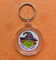 Bringing Back the 80s Halloween Sticker Key Charm *NEW!
