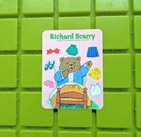 Richard Scarry Busy World Characters Vinyl Sticker *NEW!