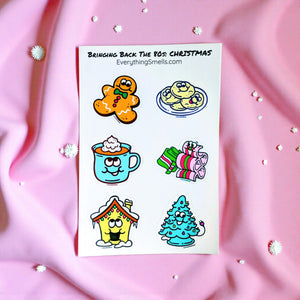 Bringing Back The 80s Christmas Sticker Sheet by EverythingSmells *NEW!