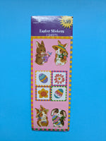Vintage AGC Patchwork Easter Slim Sticker Sheet