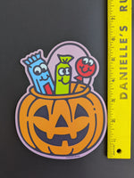 Holographic Candy Bucket Super De-Duper 6" Vinyl Sticker by EverythingSmells *NEW!