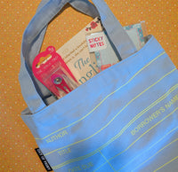 Blue Library Card Gift Set Tote for Readers *NEW!