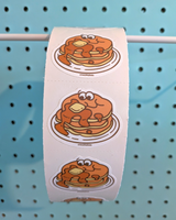 Pancake Sticker From The Roll *NEW!