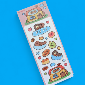 Cloud Bakery Stickers by Genie Yoni