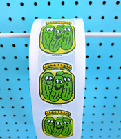 Pickle Jar Scratch & Sniff Sticker Roll *NEW!