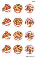 Pizza EverythingSmells Scratch & Sniff Stickers *NEW!