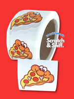 Pizza Slice Scratch & Sniff Sticker Roll *NEW!