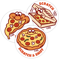 Pizza EverythingSmells Scratch & Sniff Stickers