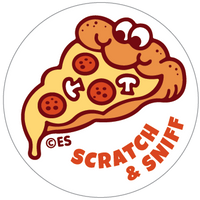 Pizza EverythingSmells Scratch & Sniff Stickers