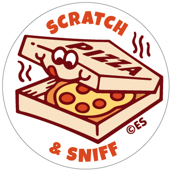 Pizza EverythingSmells Scratch & Sniff Stickers *NEW!