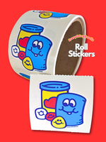 Play Clay Sticker From The Roll *NEW!