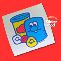 Play Clay Sticker From The Roll *NEW!