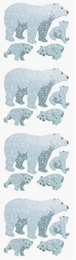 Polar Bear Prismatic Stickers by Hambly *NEW!