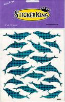 Prismatic Dolphin Stickers by Sticker King