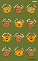 Pumpkins & Acorns EverythingSmells Scratch & Sniff Stickers *NEW!