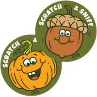 Pumpkins & Acorns EverythingSmells Scratch & Sniff Stickers *NEW!