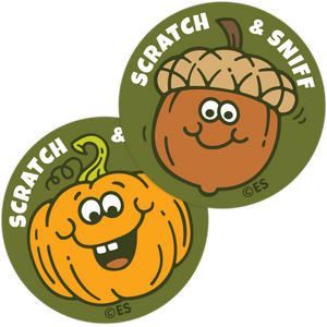 Pumpkins & Acorns EverythingSmells Scratch & Sniff Stickers *NEW!