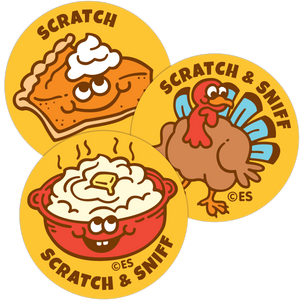Pumpkin Pie EverythingSmells Scratch & Sniff Stickers