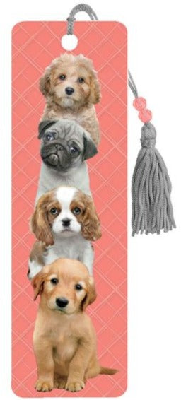 Puppy Stack Tassle Bookmark *NEW!
