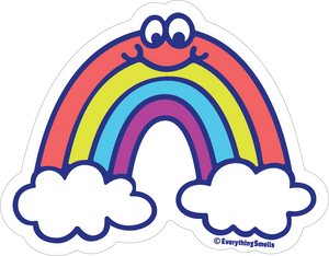 Rainbow Vinyl Sticker by EverythingSmells