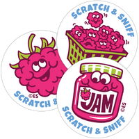 Raspberry EverythingSmells Scratch & Sniff Stickers *NEW!