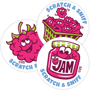 Raspberry EverythingSmells Scratch & Sniff Stickers *NEW!