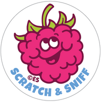 Raspberry EverythingSmells Scratch & Sniff Stickers *NEW!