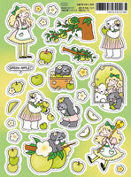 Refreshing Green Apple Stickers by 9 O'Clock Bonnie *NEW!