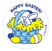 Happy Easter Sweet Treat Scratch 'n Sniff Retro Stinky Stickers *NEW!
