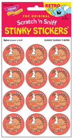 Turkey Scratch 'n Sniff Retro Stinky Stickers (Spice) *NEW!