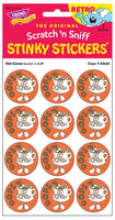 Hot Cocoa Scratch 'n Sniff Retro Stinky Stickers *NEW!