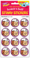 Raisin Bread Scratch 'n Sniff Retro Stinky Stickers *NEW!