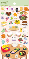 Rice Cake Stickers by Funny Sticker World *NEW!