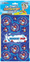 Rocket Pop Dr. Stinky Scratch-N-Sniff Stickers *NEW!