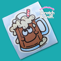 Root Beer Float Scratch & Sniff Sticker Roll *NEW!