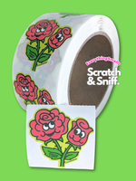 Red Roses Scratch & Sniff Sticker Roll *NEW!
