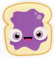 Jumbo Grape Jelly Scratch & Sniff Sticker by Scentco
