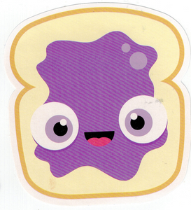 Jumbo Grape Jelly Scratch & Sniff Sticker by Scentco
