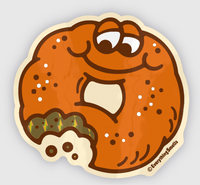 Sparkly Cider Donut Vinyl Sticker by EverythingSmells *NEW!