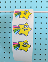 Shooting Star Sticker From The Roll *NEW!