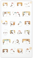 Tuck In Sleepy Snow Fairy Birds Stickers *NEW!