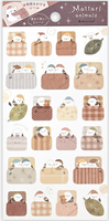 Tuck In Sleepy Snow Fairy Birds Stickers *NEW!
