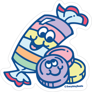 Smarties Candy Vinyl Sticker by EverythingSmells